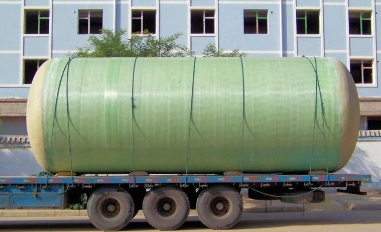 玻璃鋼儲存罐生產工藝圖